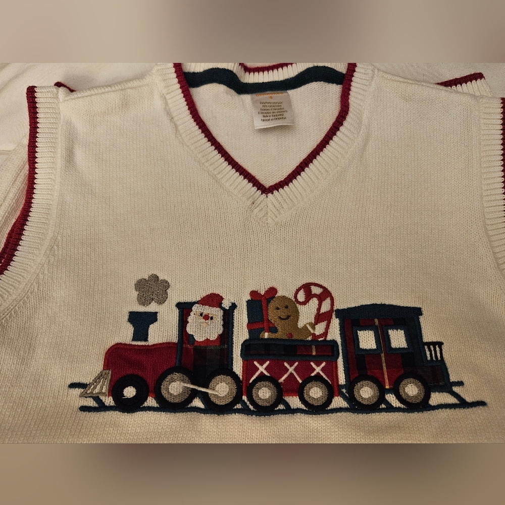 Gymboree Kids Christmas Sweater Vest